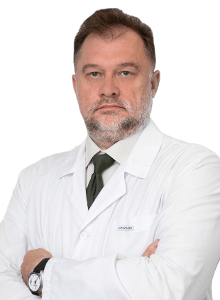 Врач-проктолог, к.м.н. Волков Михаил Владимирович